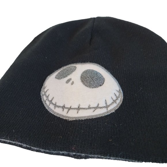 Disney nightmare before Christmas Jack the pumpkin king reversible beanie hat - Picture 2 of 7